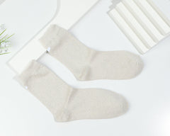 Chaussettes hautes coeurs