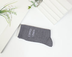 Chaussettes hautes à message