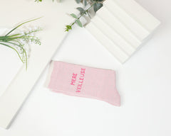 Chaussettes hautes à message