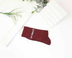 Chaussettes hautes à message