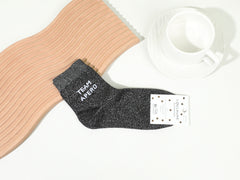 Chaussettes mi hautes à message - Team apéro