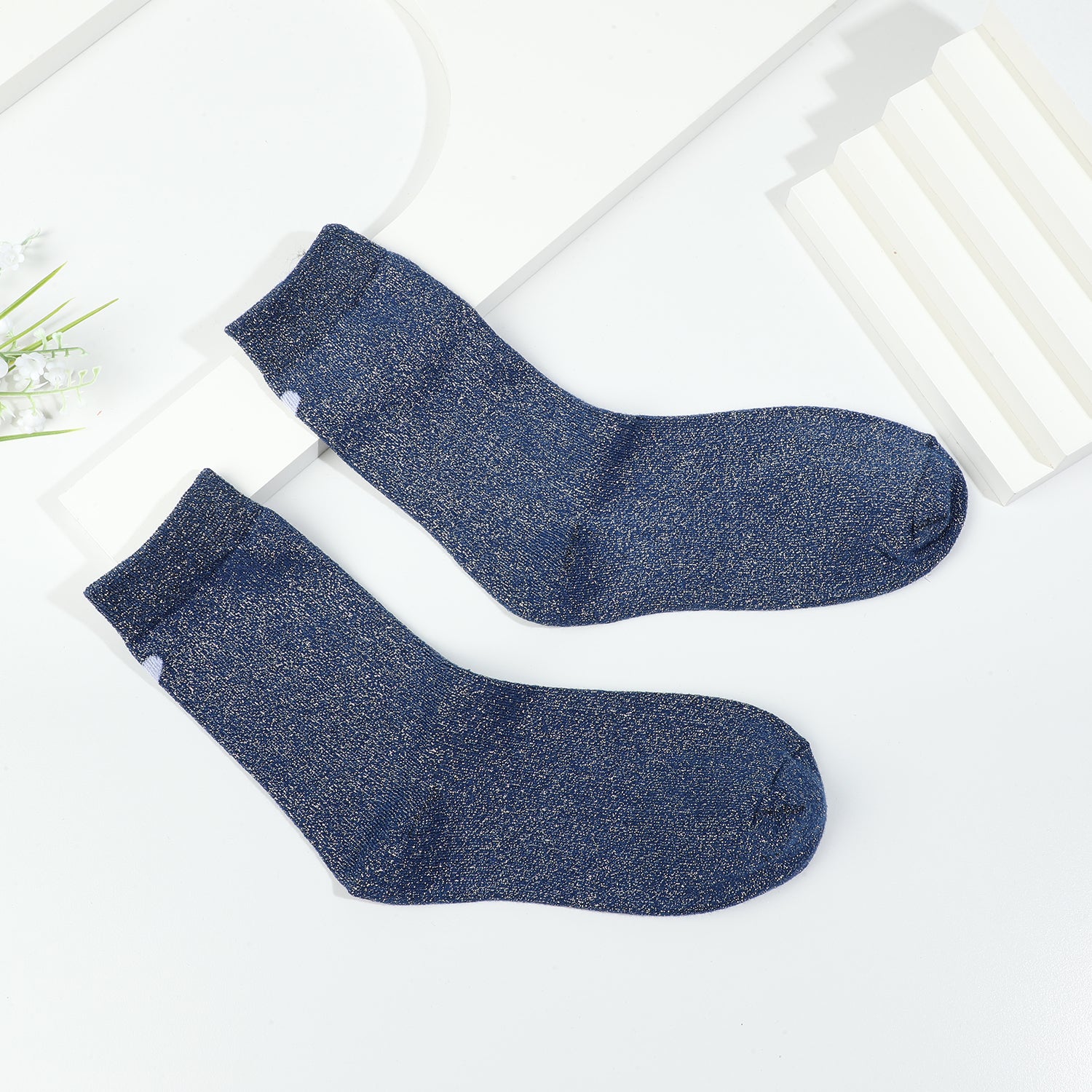 Chaussettes hautes coeurs