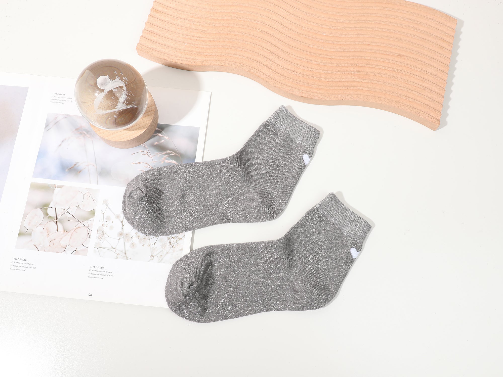 Chaussettes Mi-hautes Coeurs