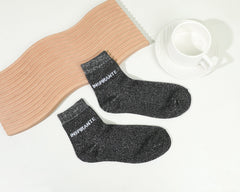 Chaussettes mi hautes à message - Inspirante