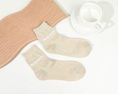 Chaussettes mi hautes à message - Resiliente