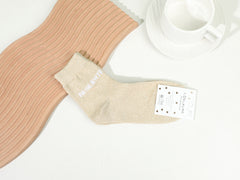 Chaussettes mi hautes à message - Resiliente