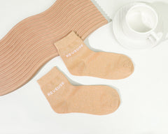 Chaussettes mi hautes à message - Reveuse