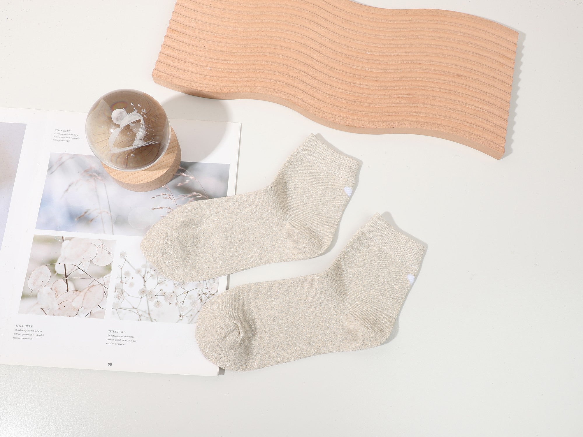 Chaussettes Mi-hautes Coeurs